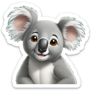 Koala sticker