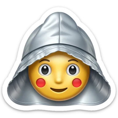 tin foil hat emoji sticker