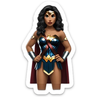 The Amazons Wonder woman sticker