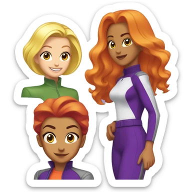 totally spies  sticker