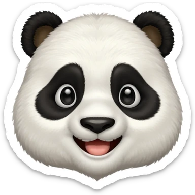 Po from the Kung Fu Panda movie sticker