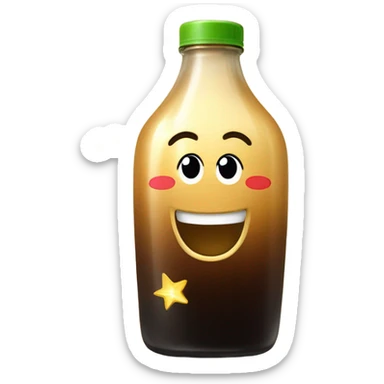 Happy secret soy sticker