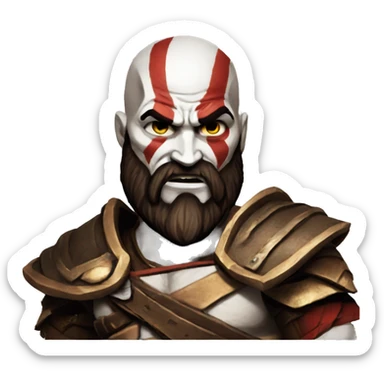 Kratos sticker