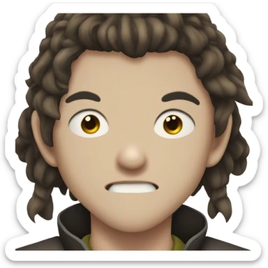 Demon  Slayer    inosuke sticker