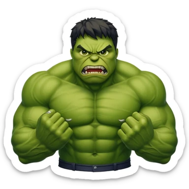 Hulk sticker