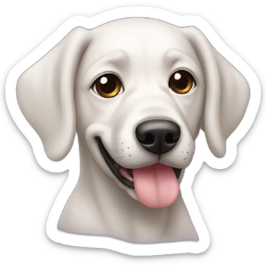 cachorro doente sticker