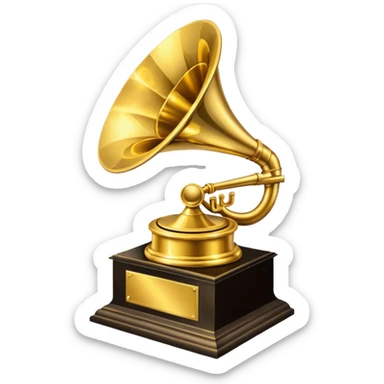 Grammy trophy  sticker