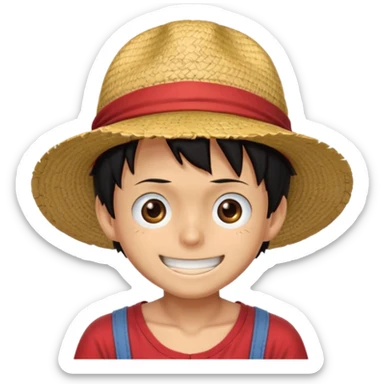 One piece anime  sticker