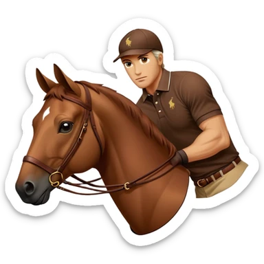 Polo horse Ralph lauren  sticker