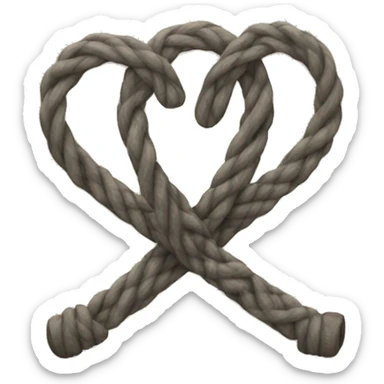 Candado con un lazo sticker