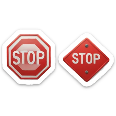 a stop sign that has end on it sticker