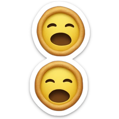 three pieces of papes. sticker