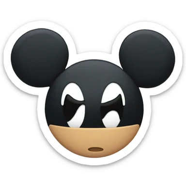 Mickey ears sticker