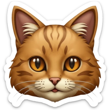 Alacran con cabeza de gatiño sticker