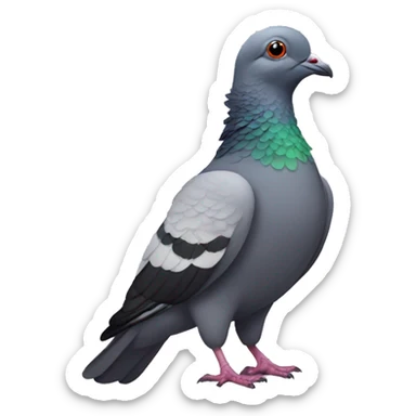 Gay pigeon  sticker