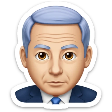 benjamin netanyahu sticker