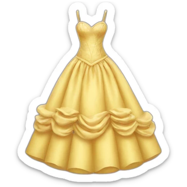 ball gown sticker