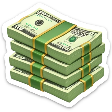 Traces of cash sticker