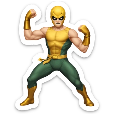 iron fist sticker