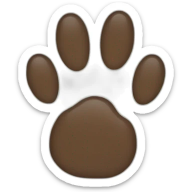 cat paw sticker