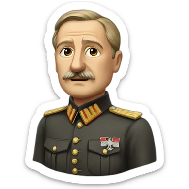 Adolf german leader 1939-1945 sticker