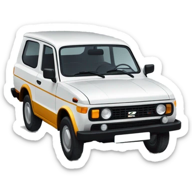 Lada niva sticker