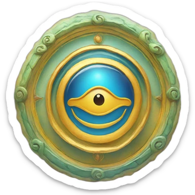 Sudarshan chakra Shri Krishna  sticker