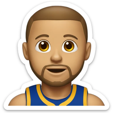 ai generated emoji stephen-curry-cooked sticker
