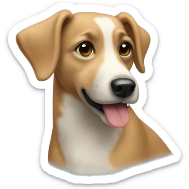 Dog scoter sticker