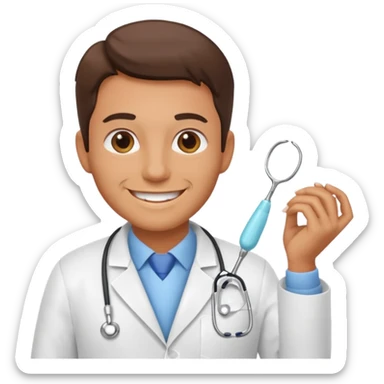 dentist dancing sticker