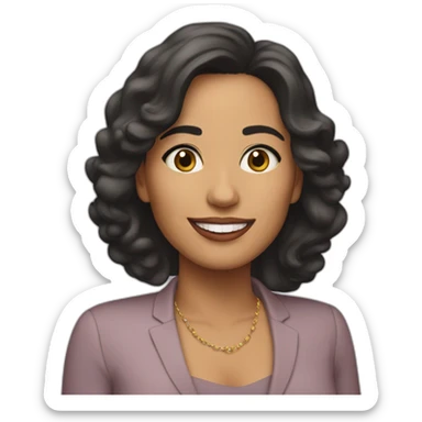 Public figure Belén Esteban sticker