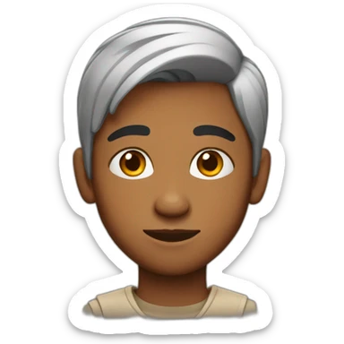 indian teenage boy sticker