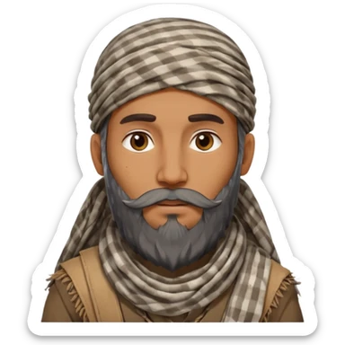 Desert Nomad Traveler sticker