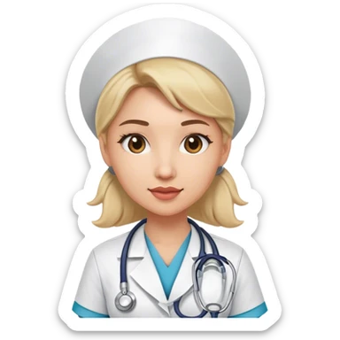 Nurse sticker