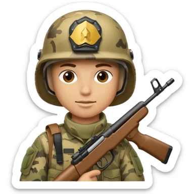 Soldier sticker