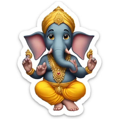 Lord Ganesha emoji sticker