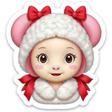 my melody good job sticker