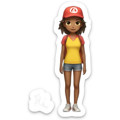 pikachu-with-sasha sticker