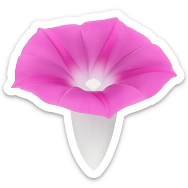 Morning Glory Flower sticker