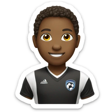 soccer kids volunteer sticker