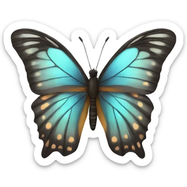 butterfly  sticker