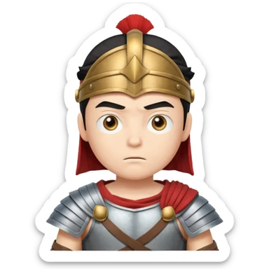 Nobita, wearing gladiator cloth sticker