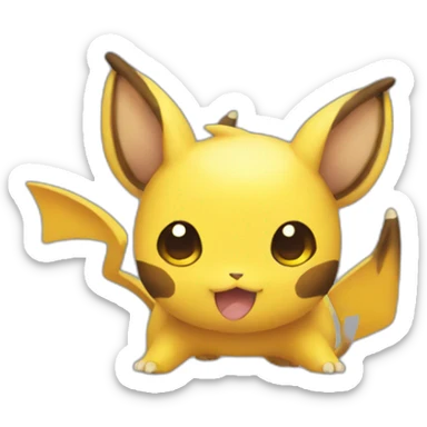 raichu sticker