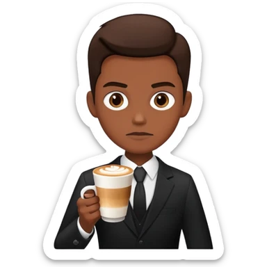 Cappuccino Assassin  sticker