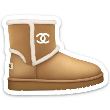 Chanel Ugg sticker