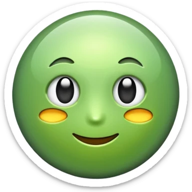 pin, pinned, light green sticker