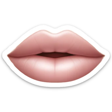 Perfect lips kiss sticker