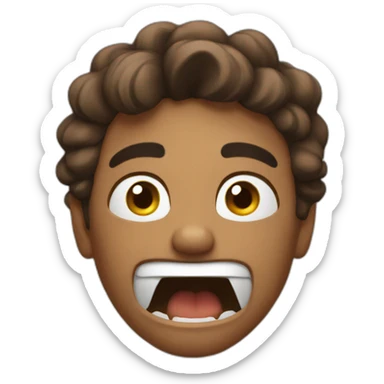 panicked-but-its-fun sticker