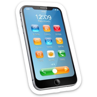 Mobile payment – smartphone with payment app sticker