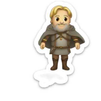 golloum seigneur des anneaux sticker